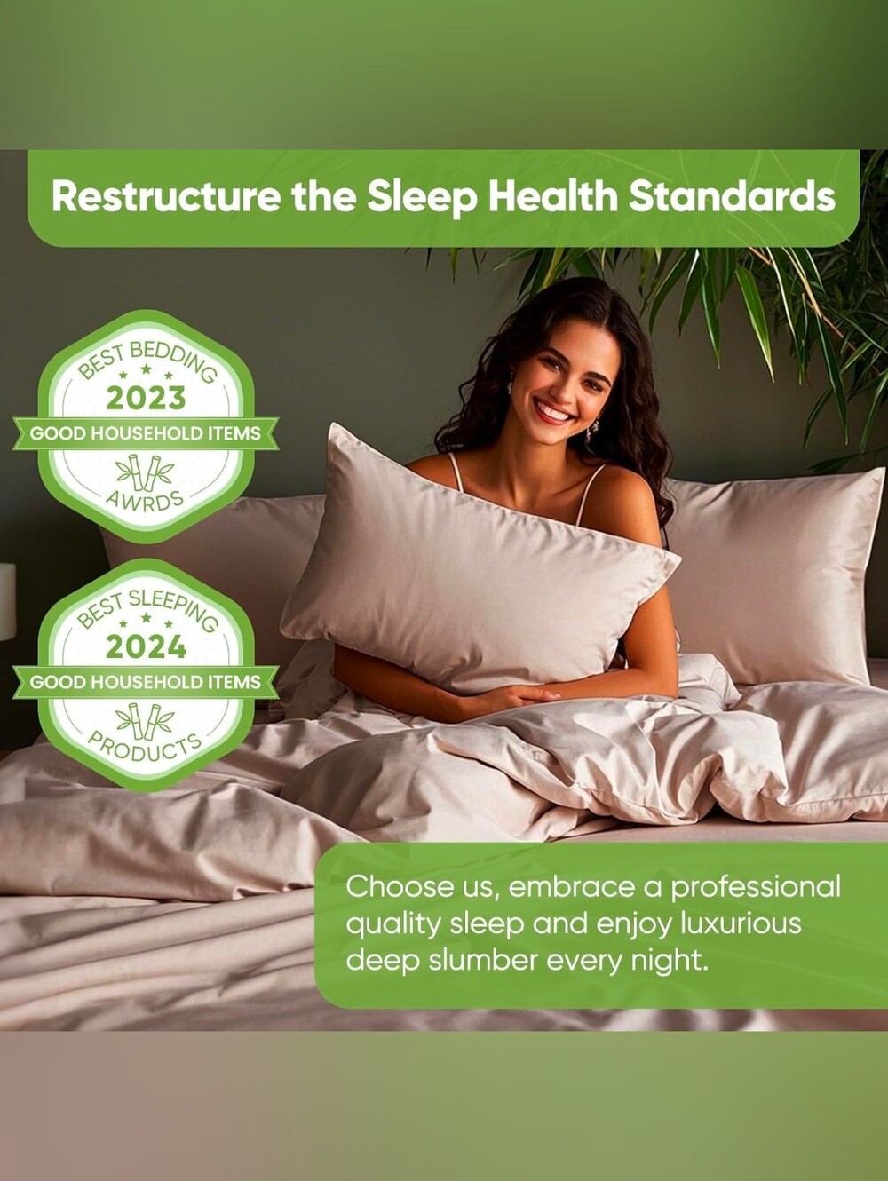 Sheets Set Queen Size - Naturally Cooling for Hot Sleepers In Blush Pink NIB - Picture 3 of 8